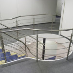 schodiště SRN - architektonické zpracování SRN