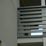 Balkonové zábradlí a květníky - RD Chotěboř