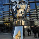 otočná socha Franze Kafky