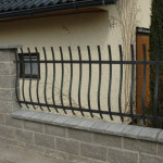RD Havlíčkův Brod - plot aluminium, profil plochý + prášková barva