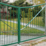 RD Chotěboř - ocelová brána jeklová, povrch žárový zinek + prášková barva